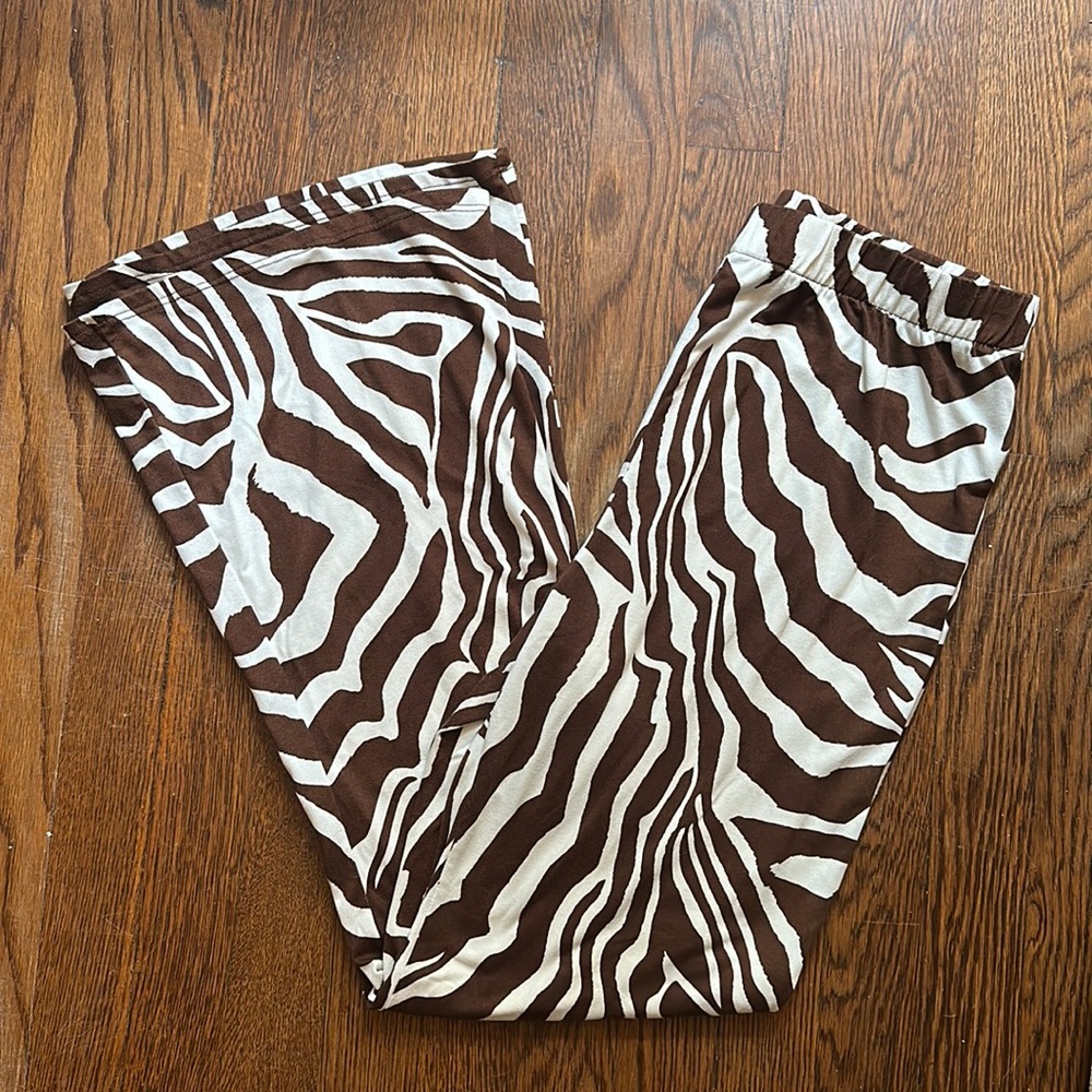 Urban Outfitters Patterned Flare Pants